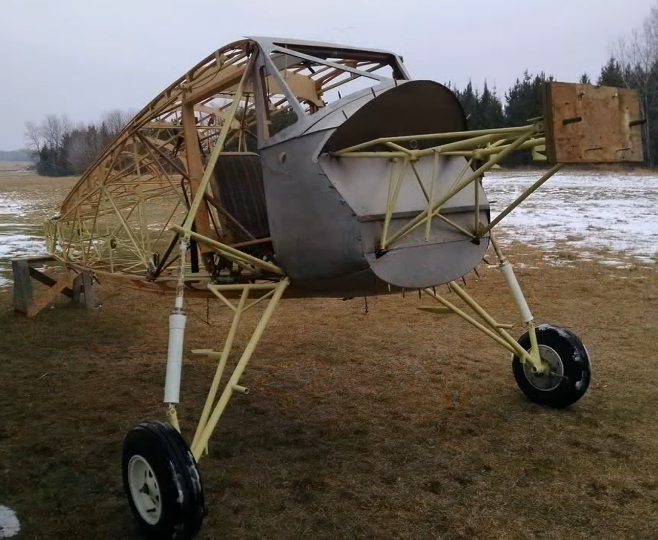 1937 Fairchild F-24H - Current Condition